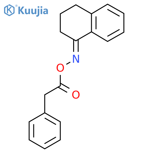 1-{[(2-Phenylacetyl)oxy]imino}-1,2,3,4-tetrahydronaphthalene structure