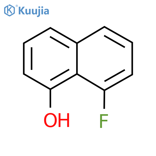 1-Naphthalenol,8-fluoro-(9CI) structure