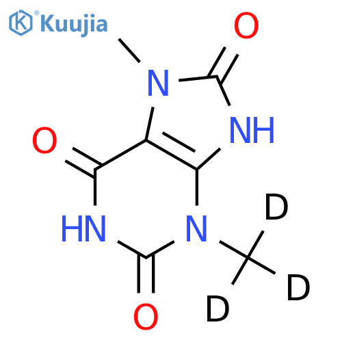 7-Methyl-3-methyluric Acid-d3 structure