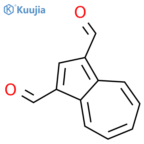 azulene-1,3-dicarbaldehyde structure
