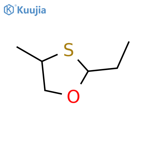 2-ethyl-4-methyl-1,3-oxathiolane structure