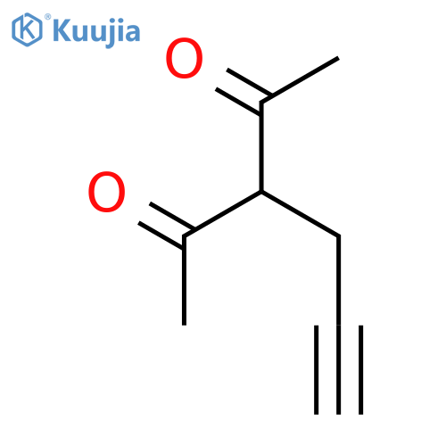 3-(prop-2-yn-1-yl)pentane-2,4-dione structure