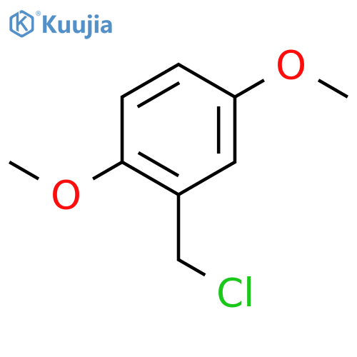 2-(Chloromethyl)-1,4-dimethoxybenzene structure