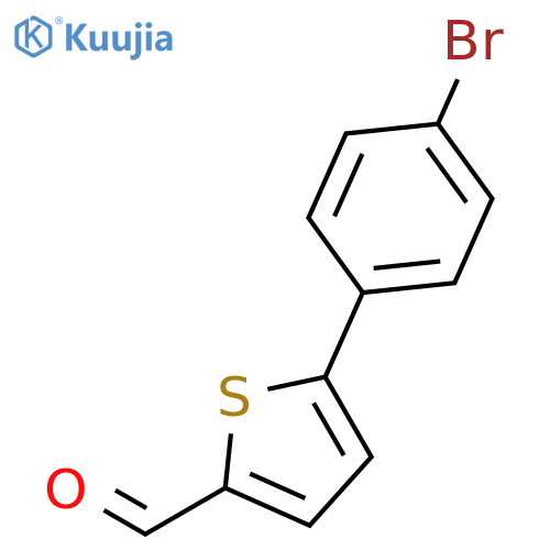 5-(4-Bromophenyl)thiophene-2-carbaldehyde structure