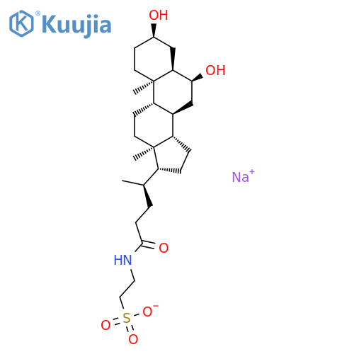 Taurohyodeoxycholic acid sodium structure