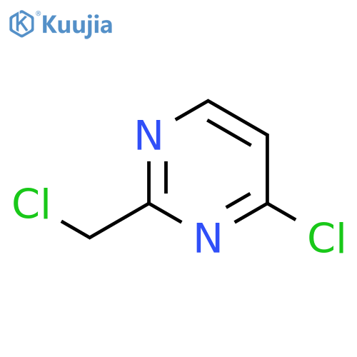 4-Chloro-2-(chloromethyl)pyrimidine structure