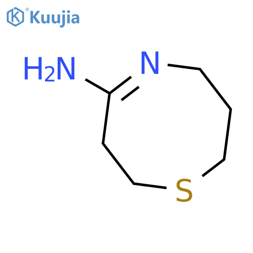 2H-1,5-Thiazocin-4-amine, 3,6,7,8-tetrahydro- structure
