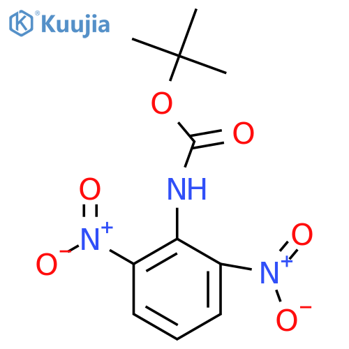 tert-butyl N-(2,6-dinitrophenyl)carbamate structure