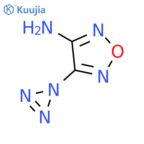 1,2,5-Oxadiazol-3-amine, 4-(1H-triazirin-1-yl)- (9CI) structure