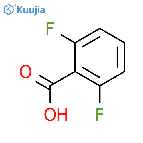 2,6-Difluorobenzoic acid structure