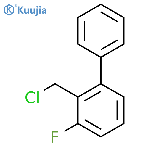 2-(Chloromethyl)-3-fluorobiphenyl structure