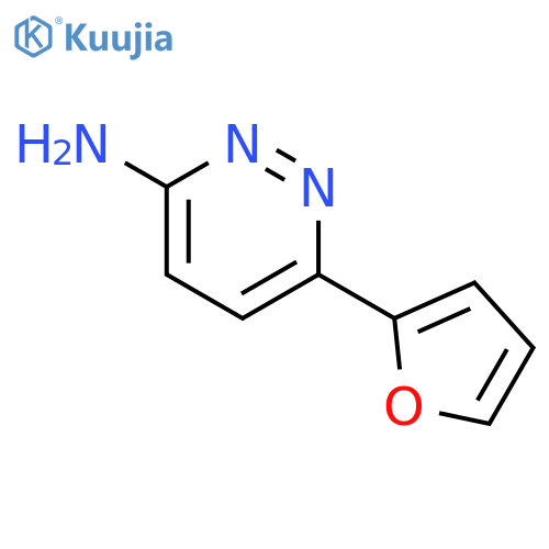 6-(2-furanyl)-3-Pyridazinamine structure