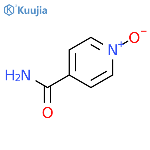 4-Pyridinecarboxamide 1-Oxide structure