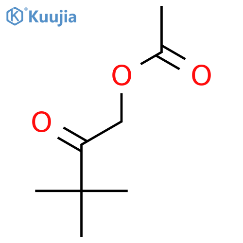 3,3-dimethyl-2-oxobutyl acetate structure