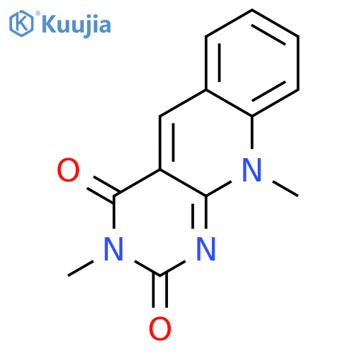 3,10-Dimethyl-pyrimido4,5-b1,2-dihydroquinolin-2,4-dione structure