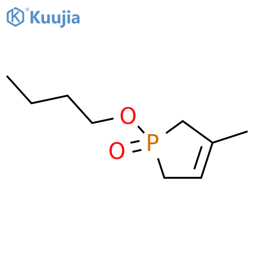 1H-Phosphole,1-butoxy-2,5-dihydro-3-methyl-, 1-oxide structure