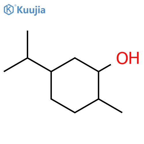 Cyclohexanol,2-methyl-5-(1-methylethyl)-, (1R,2R,5R)- structure