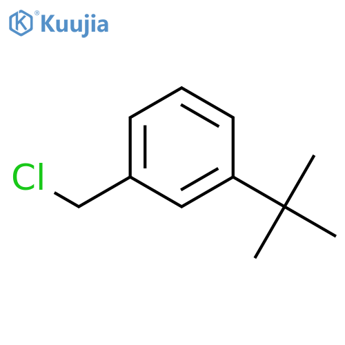 1-tert-butyl-3-(chloromethyl)benzene structure