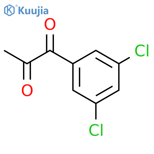 1-(3,5-Dichlorophenyl)propane-1,2-dione structure