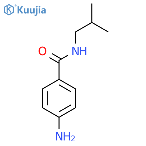 4-Amino-N-(2-methylpropyl)benzamide structure
