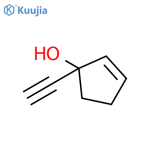 1-Ethynylcyclopent-2-en-1-ol structure