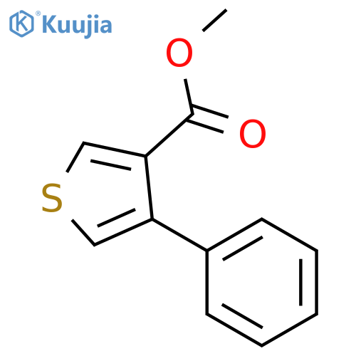 Methyl 4-Phenylthiophene-3-carboxylate structure