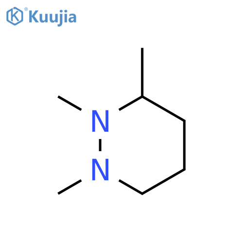 1,2,3-trimethylhexahydropyridazine structure