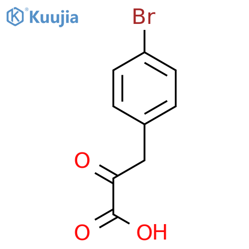 3-(4-Bromophenyl)-2-oxopropanoic acid structure