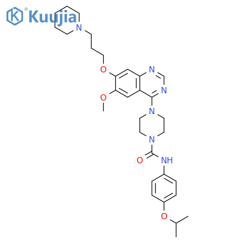 Tandutinib structure