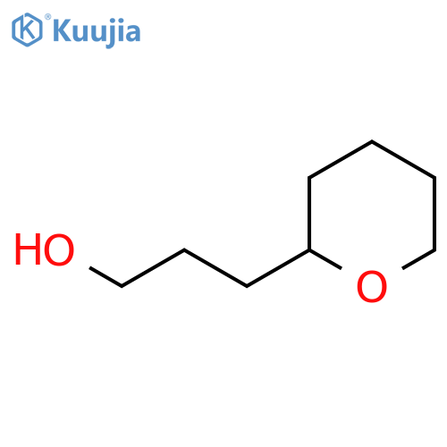 3-(Oxan-2-yl)propan-1-ol structure