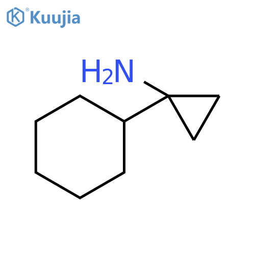 1-Cyclohexylcyclopropanamine structure