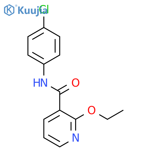 N-(4-Chlorophenyl)-2-ethoxynicotinamide structure
