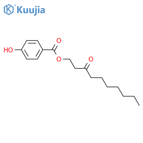 1-Hydroxy-3-decanone; 4-Hydroxybenzoyl structure