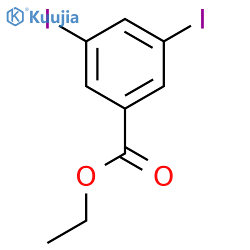 Ethyl 3,5-diiodobenzoate structure