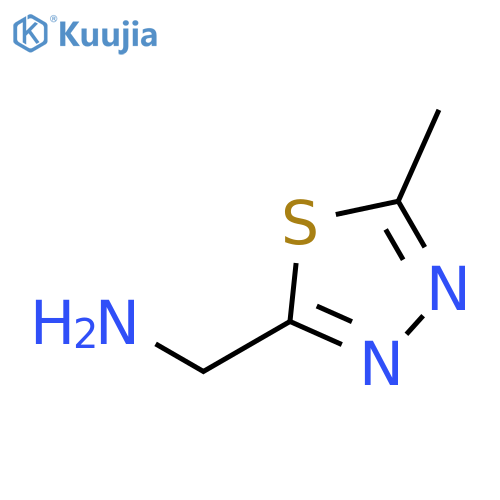 5-Methyl-1,3,4-thiadiazole-2-methanamine HCl structure