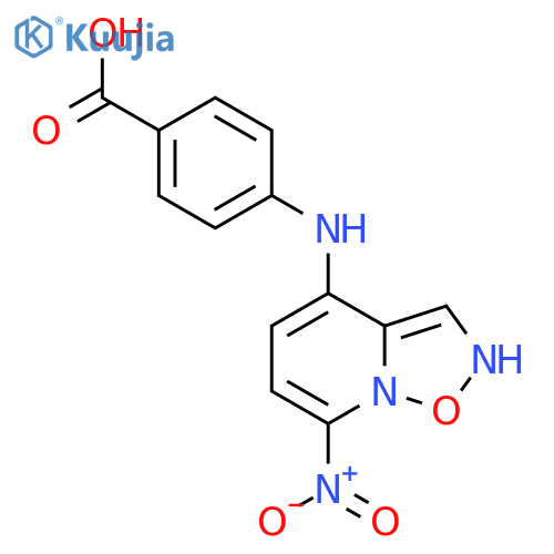 4-(7-Nitro-benzo[1,2,5]oxadiazol-4-ylamino)-benzoic structure