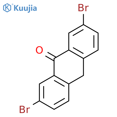 2,7-Dibromoanthracen-9(10H)-one structure