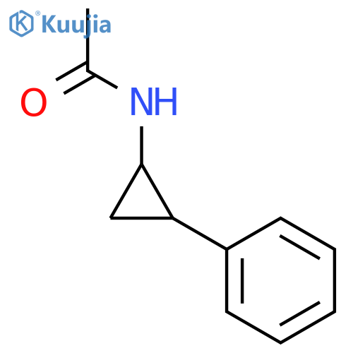 1-Phenyl-2-acetamidocyclopropane structure