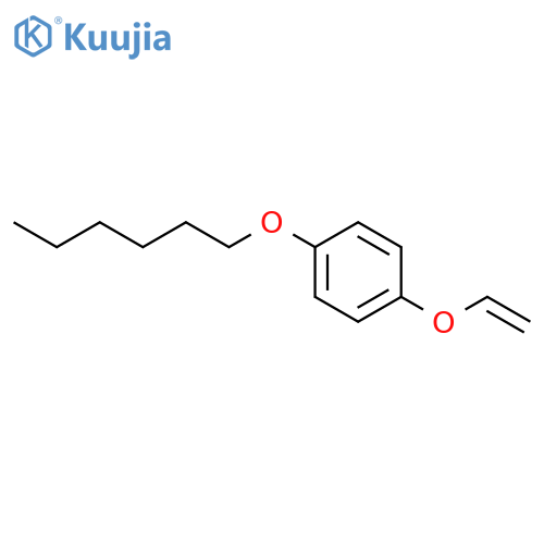 Benzene, 1-(ethenyloxy)-4-(hexyloxy)- structure