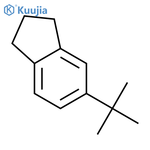5-tert-butyl-2,3-dihydro-1H-indene structure