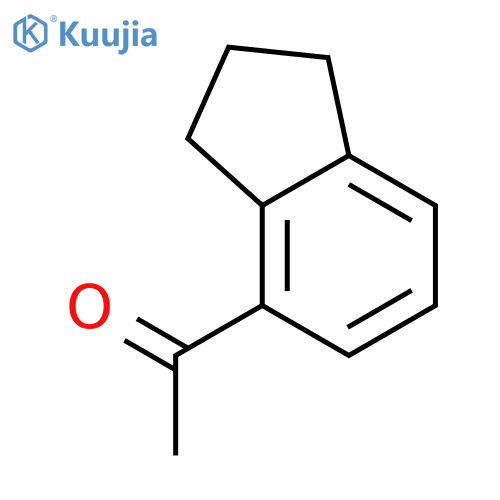 1-indan-4-ylethanone structure
