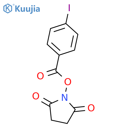 N-Succinimidyl 4-iodobenzoate structure