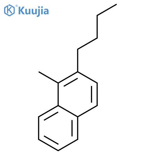 Naphthalene,2-butyl-1-methyl- structure