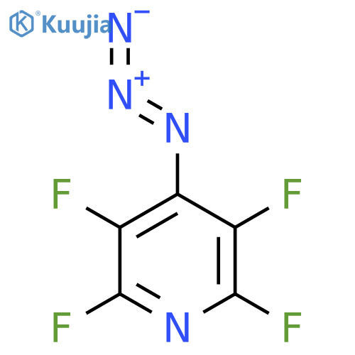 Pyridine,4-azido-2,3,5,6-tetrafluoro- structure