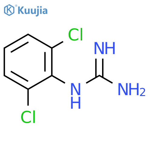 (2,6-Dichloro-phenyl)guanidine structure