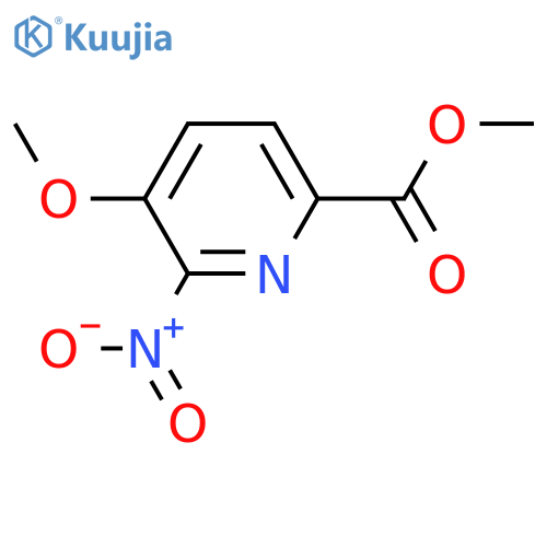 Methyl 5-methoxy-6-nitropicolinate structure