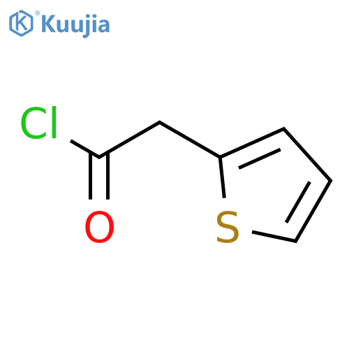 2-(thiophen-2-yl)acetyl chloride structure