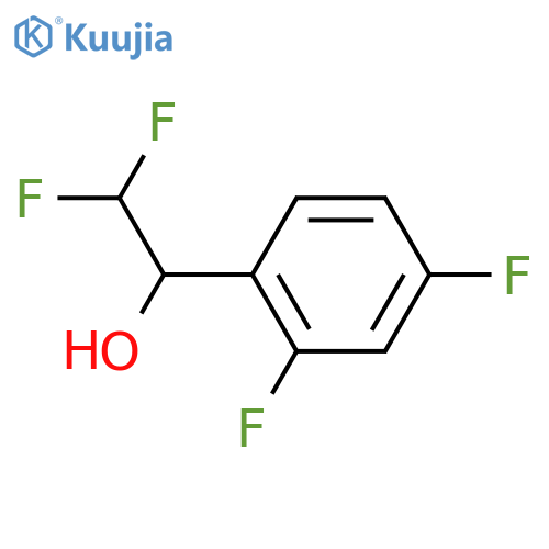 1-(2,4-difluorophenyl)-2,2-difluoroethan-1-ol structure