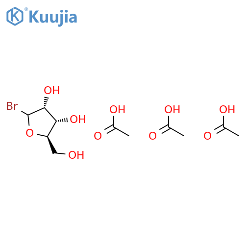 D-RIBOFURANOSYL BROMIDE, TRIACETATE structure
