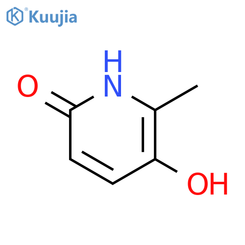 2(1H)-Pyridinone,5-hydroxy-6-methyl- structure